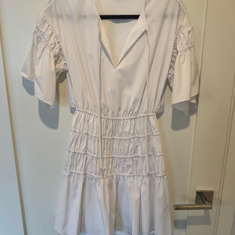 Jason Wu White Mini Dress